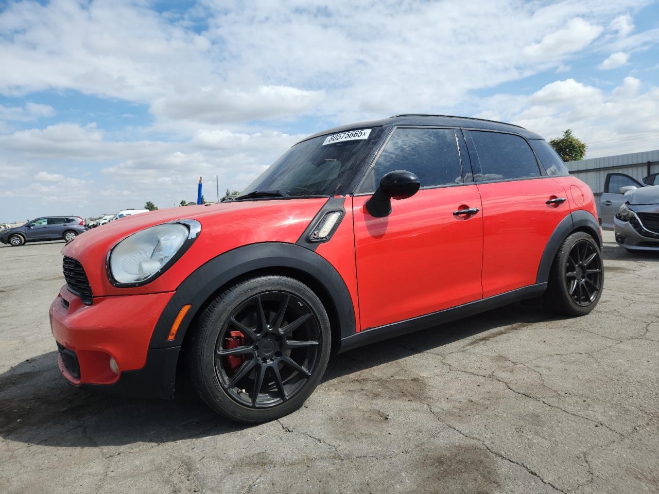 2012 MINI Countryman S, VIN WMWZC3C58CWM27190 — Stripped