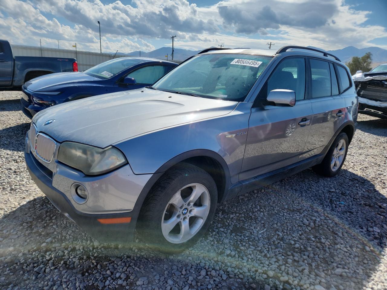 2008 BMW X3 3.0si, VIN WBXPC93438WJ02512 — Механическое