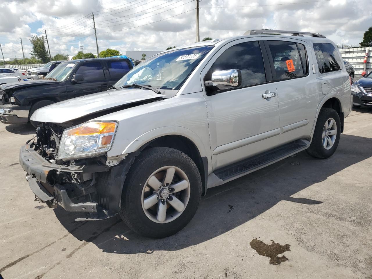2011 Nissan Armada SL, VIN 5N1BA0ND2BN607360 — All over