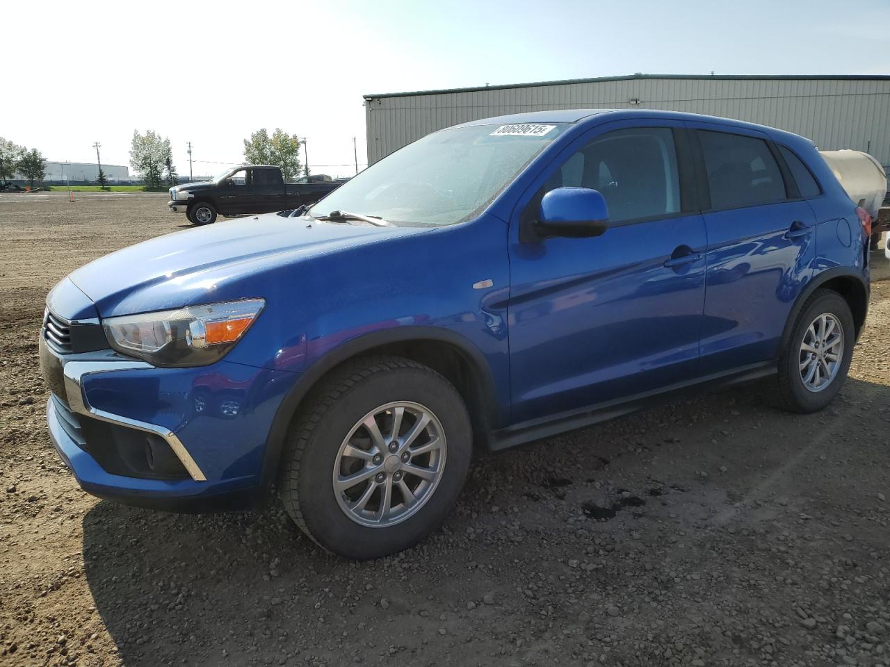 2017 Mitsubishi Outlander Sport SE, VIN JA4AJ3AUXHZ608162 — Rear end