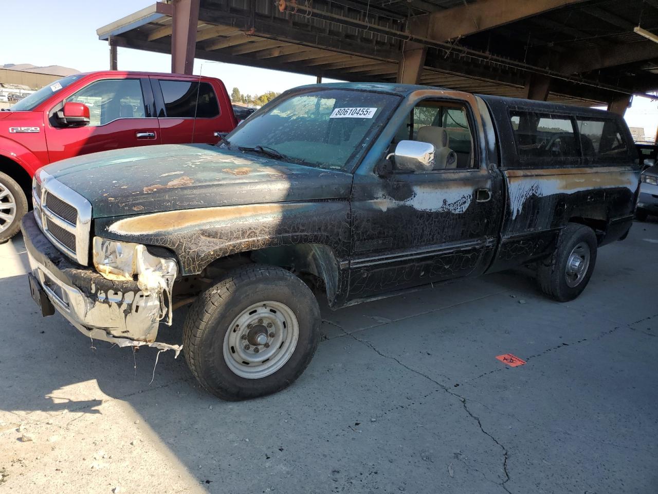 1994 Dodge RAM, VIN 1B7KC26C6RS530696 — Burn