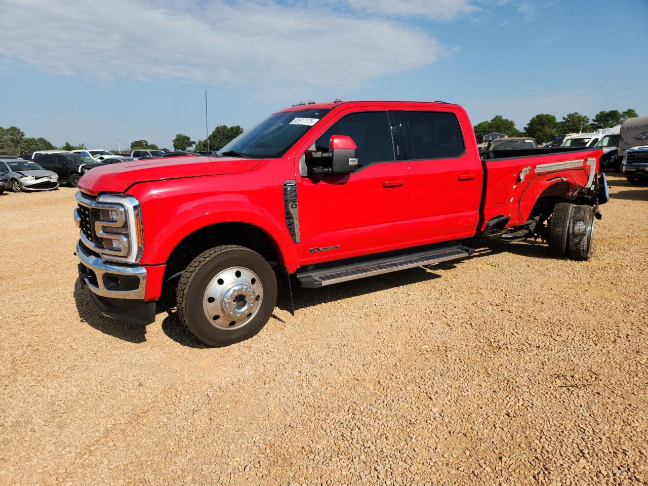2023 Ford F-450 XL, VIN 1FT8W4DTXPEC55314 — Rear end
