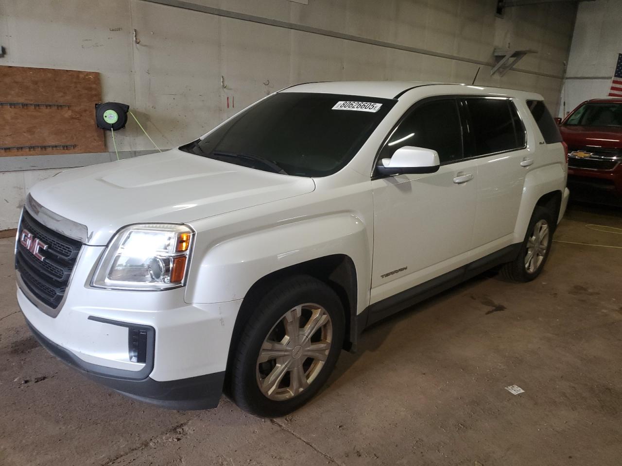 2017 GMC Terrain SLE, VIN 2GKALMEK6H6111172 — Пожар в салоне