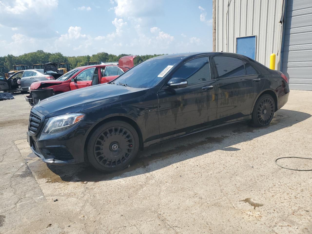 2015 Mercedes-Benz S 550, VIN WDDUG8FB4FA160850 — Front end