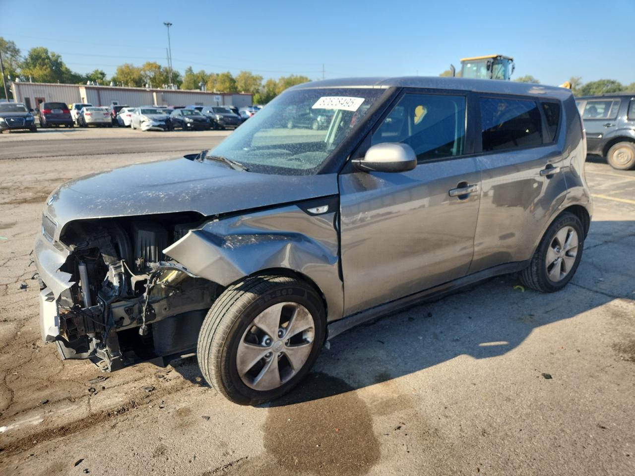 2014 Kia Soul, VIN KNDJN2A20E7075023 — Front end