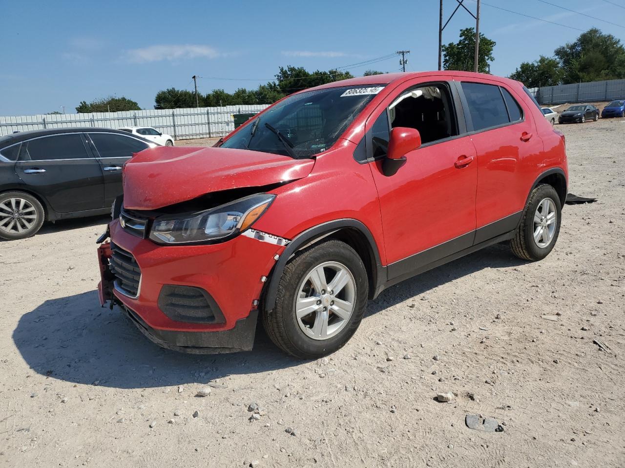 2020 Chevrolet Trax LS, VIN KL7CJKSB3LB349048 — Front end