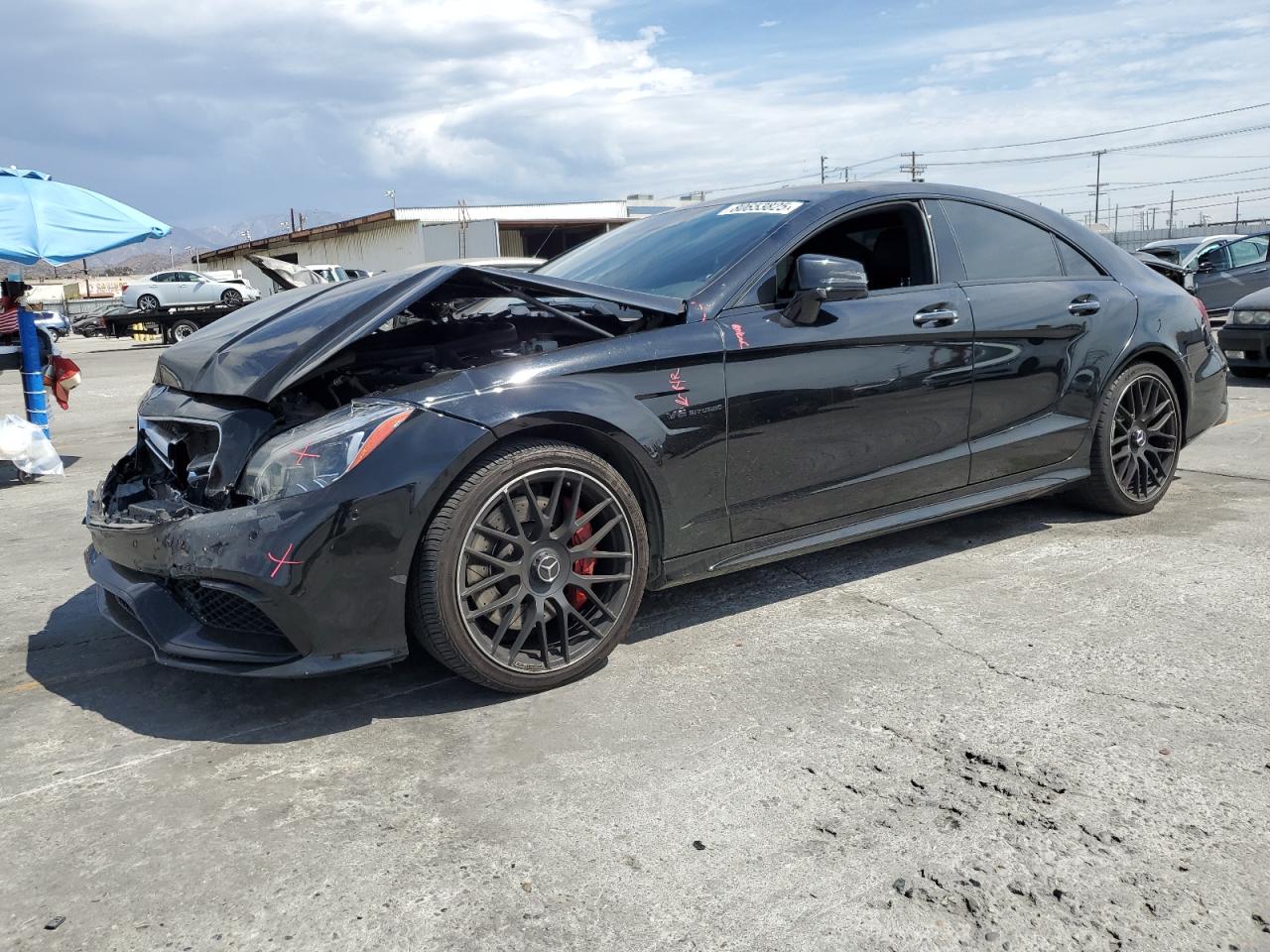 2017 Mercedes-Benz CLS AMG CLS 63 S, VIN WDDLJ7GB0HA201208 — Фото с аукциона 1 of 14