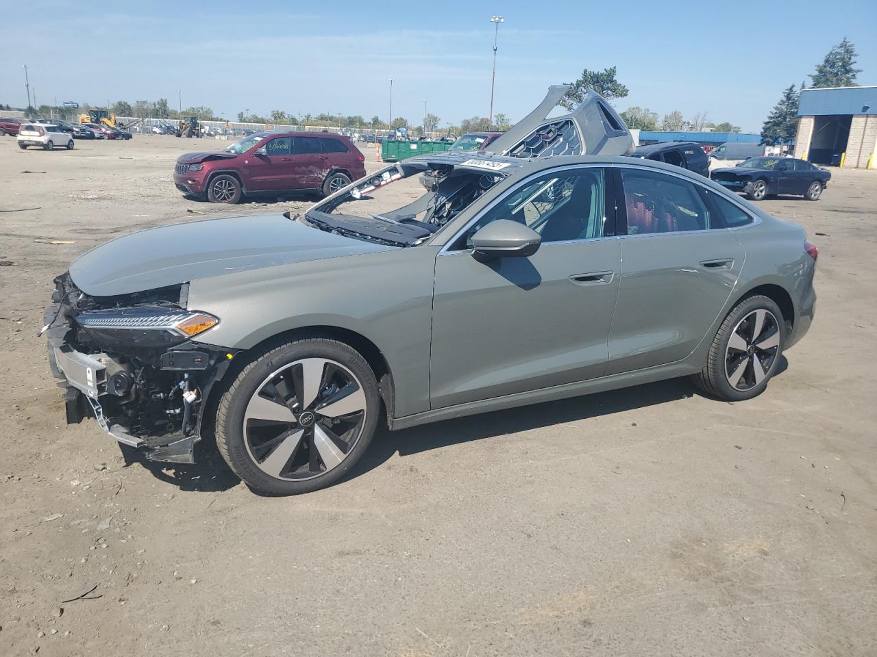 2025 Audi A5 Premium Plus, VIN WAU2BCFUXSN044413 — Stripped