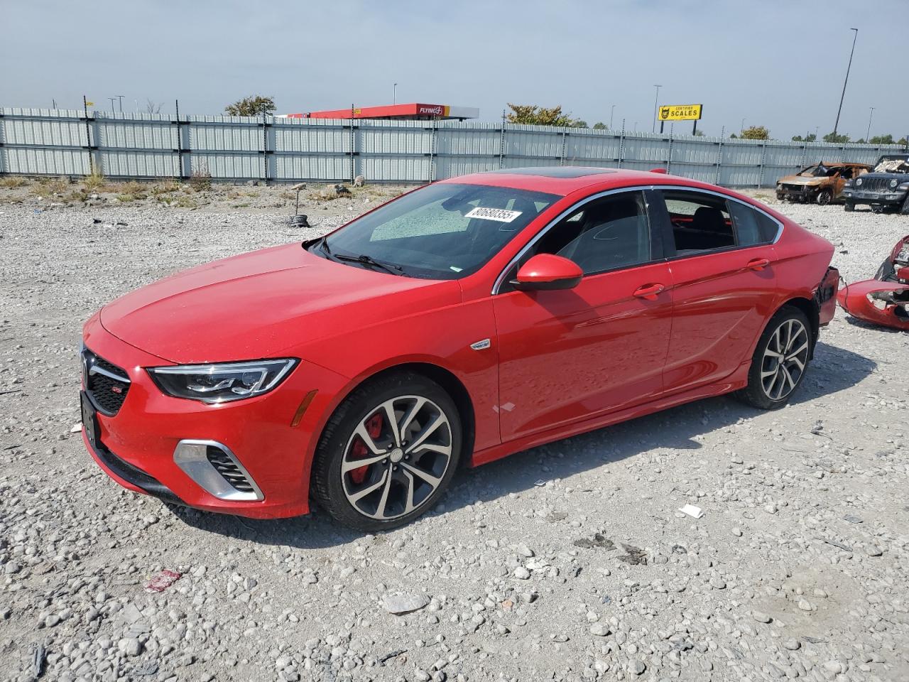 2020 Buick Regal GS, VIN W04GS6SS9L1000579 — Днище