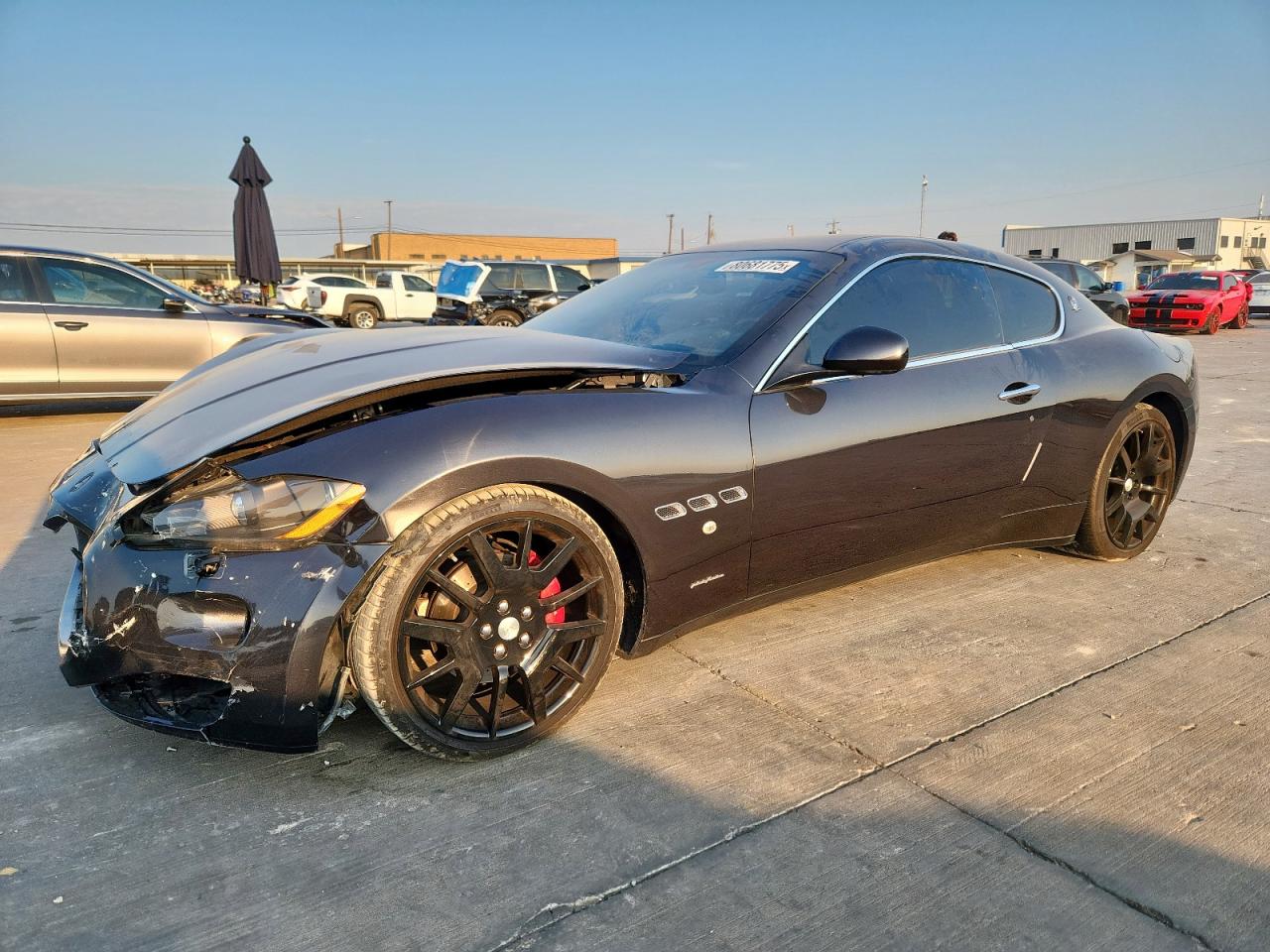 2008 Maserati GranTurismo, VIN ZAMGJ45A380040309 — Front end