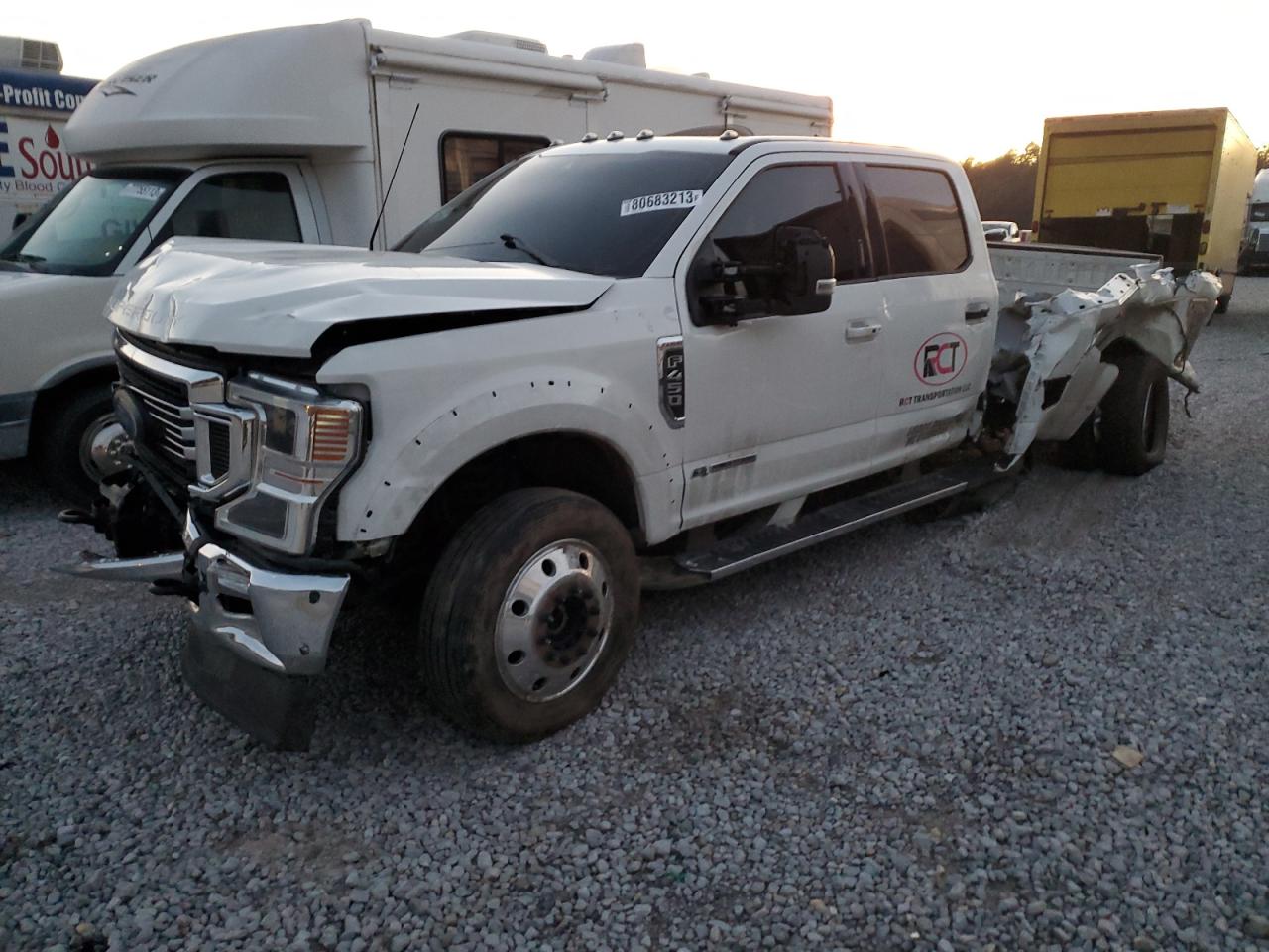 2022 Ford F-450 XL, VIN 1FT8W4DT0NEE31266 — Front end