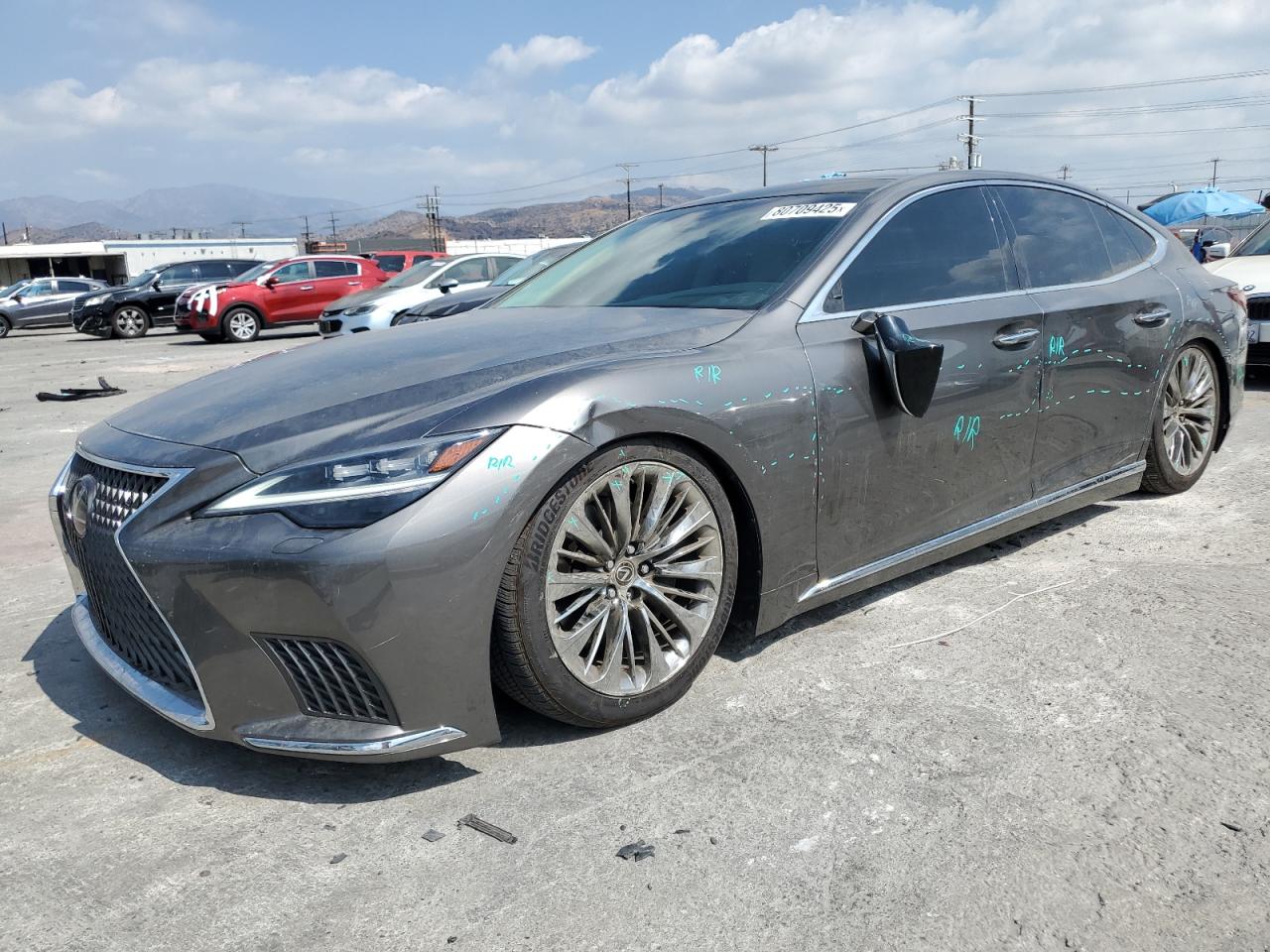2023 Lexus LS 500, VIN JTHD51FF0P5018885 — Side