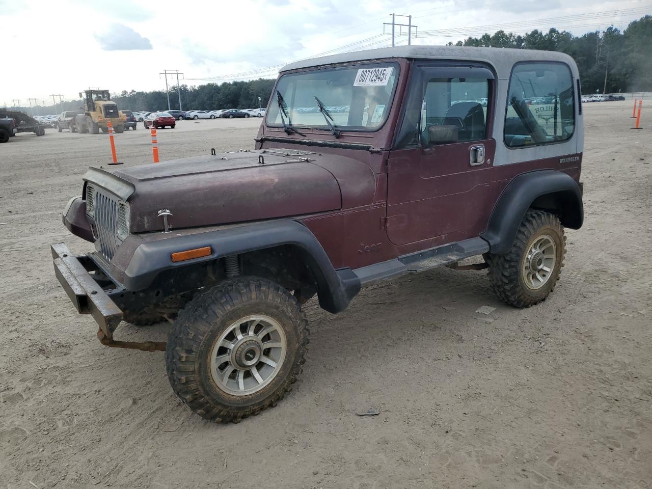 1988 Jeep Wrangler, VIN 2BCCV8116JB534271 — Minor dents and scratches
