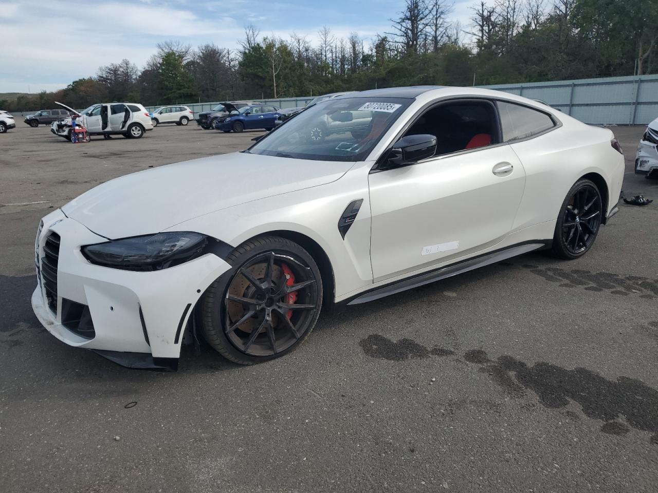 2022 BMW M4 Competition xDrive, VIN WBS43AZ05NCH74893 — Water / flood