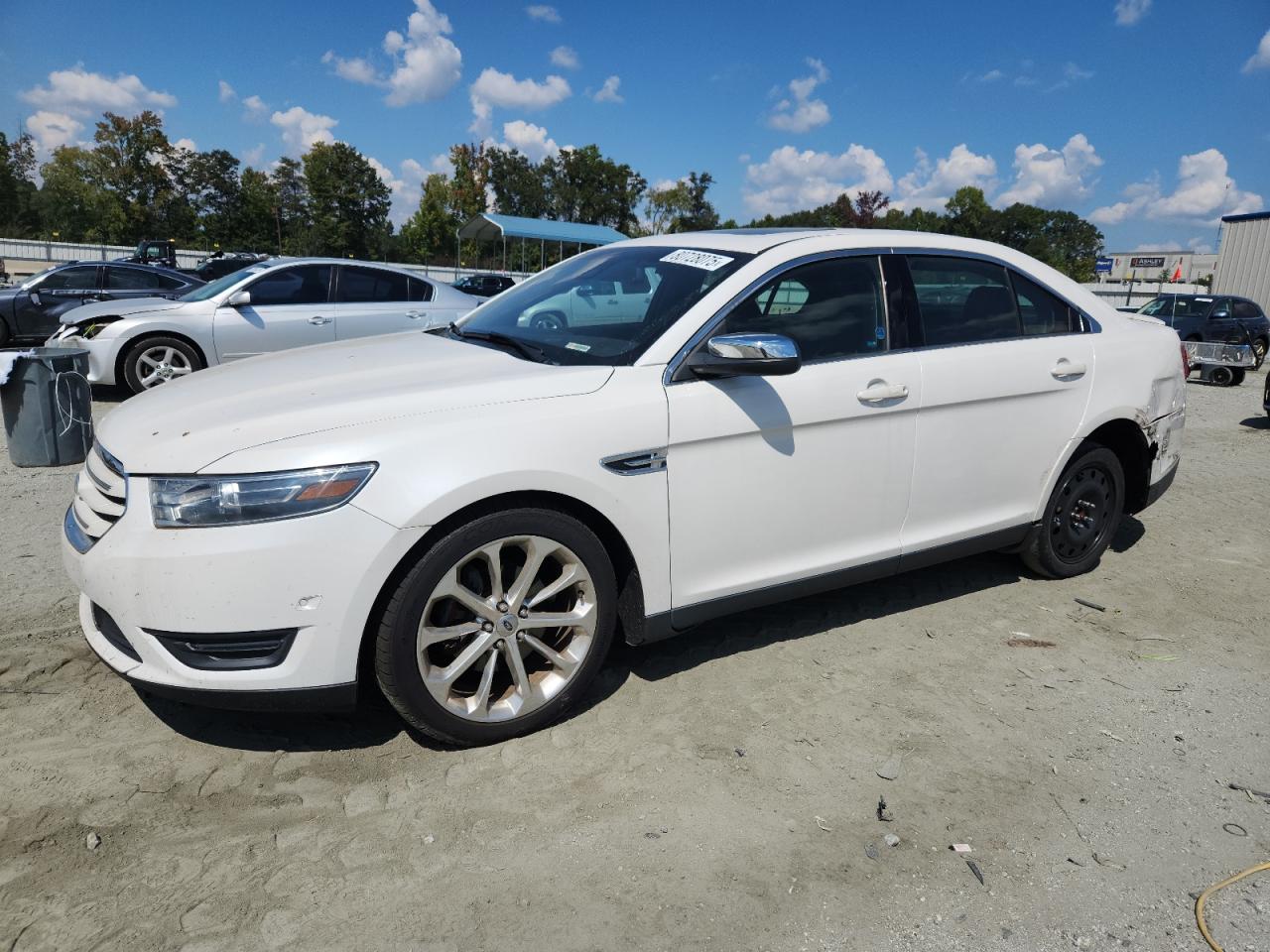 2013 Ford Taurus Limited, VIN 1FAHP2F83DG164143 — Rear end