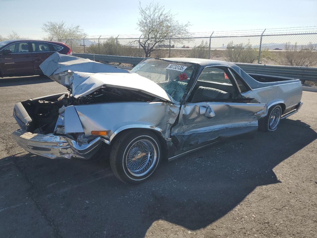 1984 GMC Caballero, VIN 1GTCW80H7ER500918 — Перед