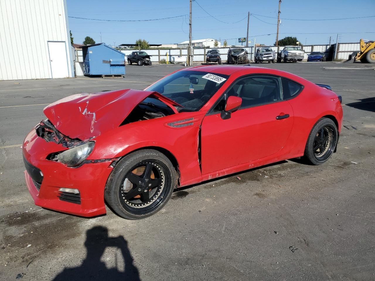 2013 Subaru BRZ Premium, VIN JF1ZCAB14D1613576 — Перед