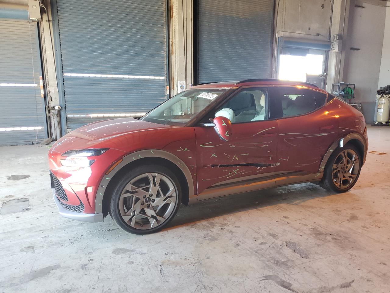 2023 Genesis GV60 Performance, VIN KMUKEDTB2PU004954 — Side