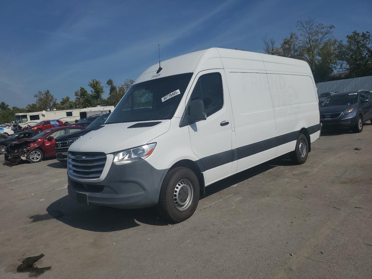 2020 Freightliner Sprinter Cargo, VIN W2Y4ECHY8LT031562 — Normal wear
