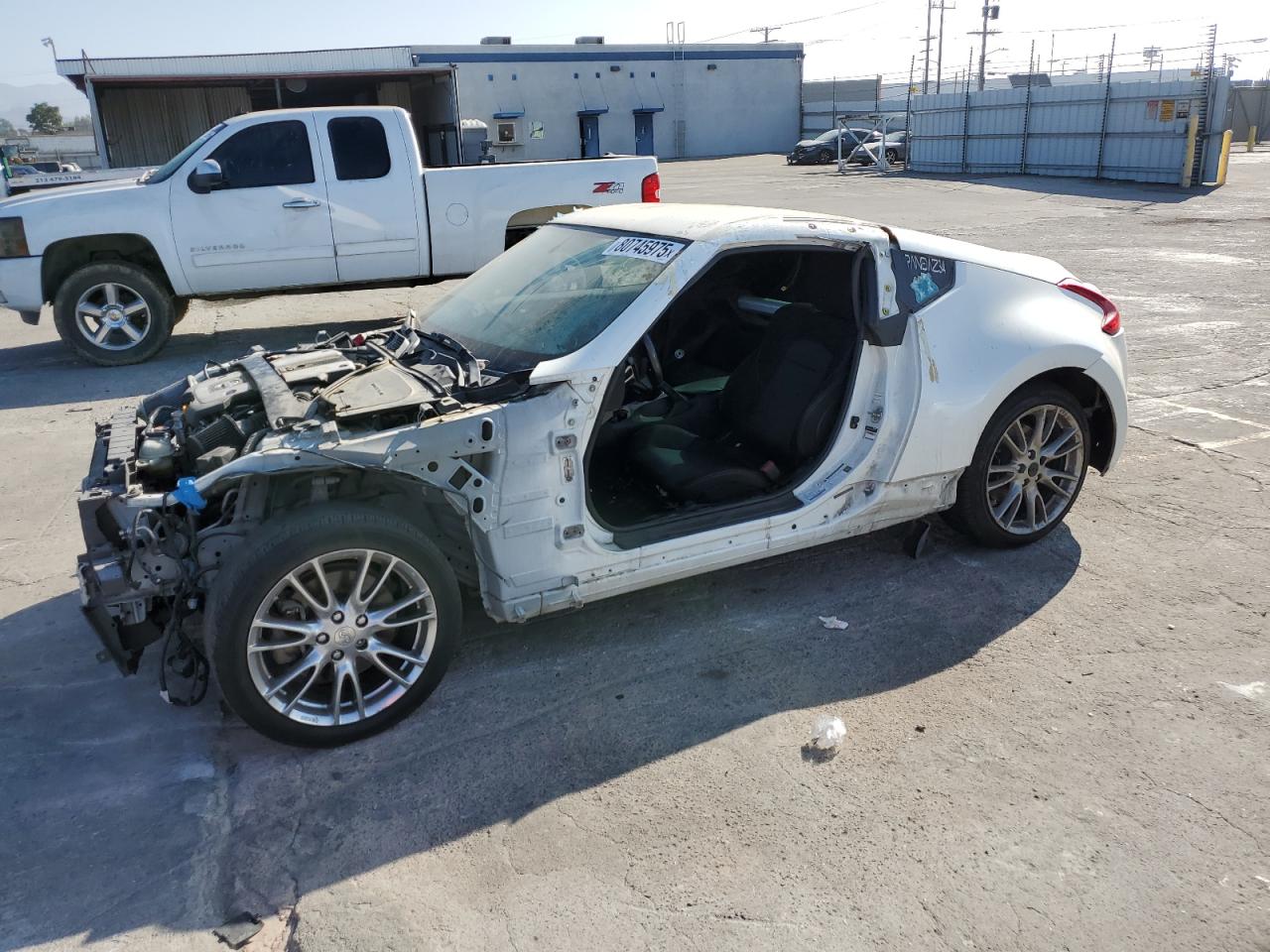 2013 Nissan 370Z, VIN JN1AZ4EH9DM381266 — Vandalism
