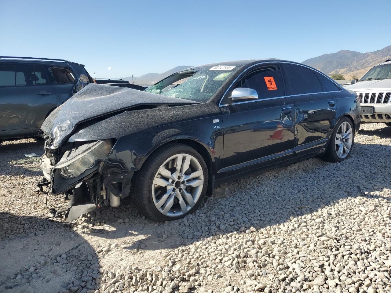 2007 Audi S6, VIN WAUGN94F07N103707 — Front end
