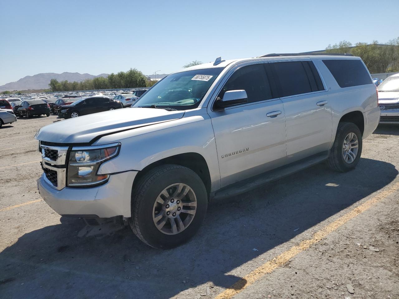 2015 Chevrolet Suburban LT, VIN 1GNSCJKC6FR563787 — Front end