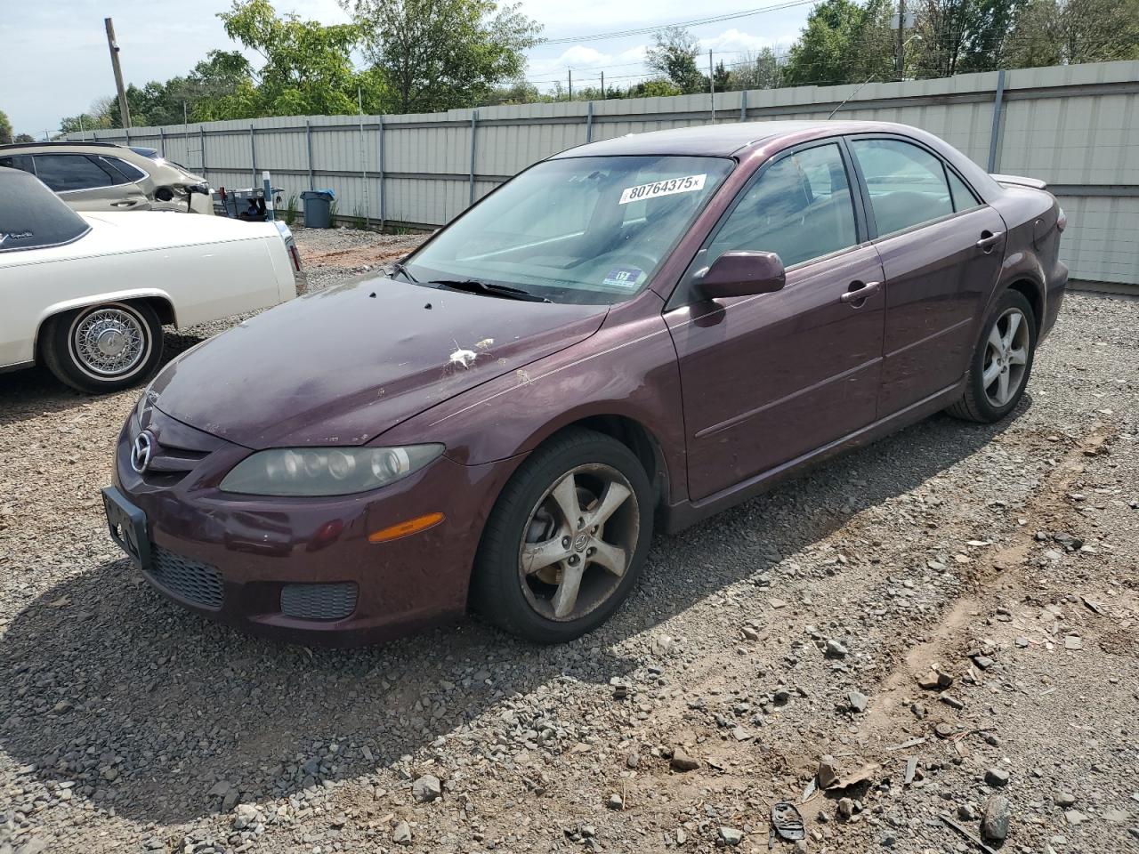 2008 Mazda 6 i Sport VE, VIN 1YVHP80C685M40255 — Minor dents and scratches