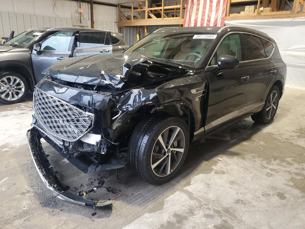 2025 Genesis GV80 Advanced, VIN KMUHDESC5SU217550 — Front end