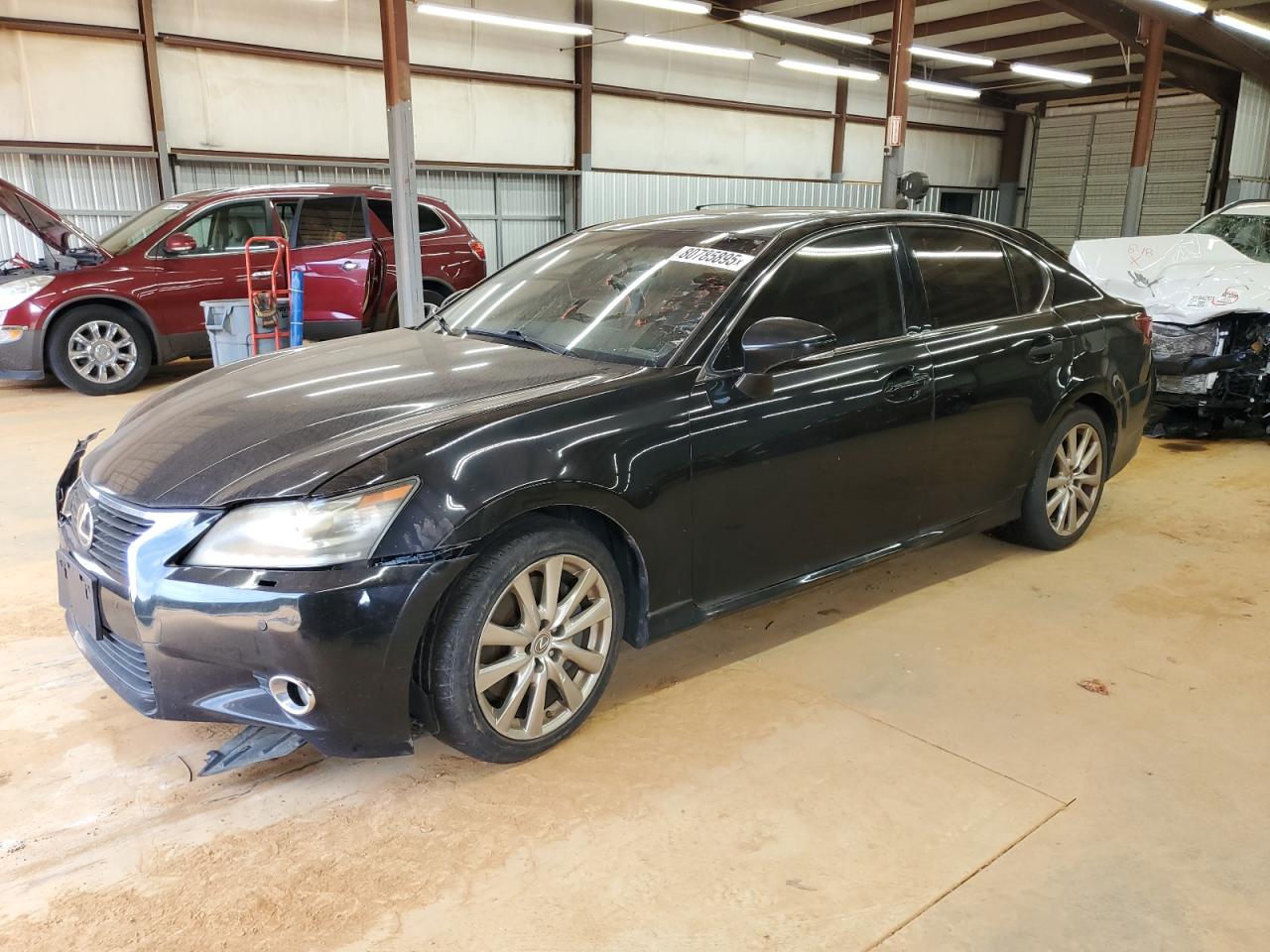 2013 Lexus GS 350, VIN JTHCE1BL0D5014841 — Frame damage