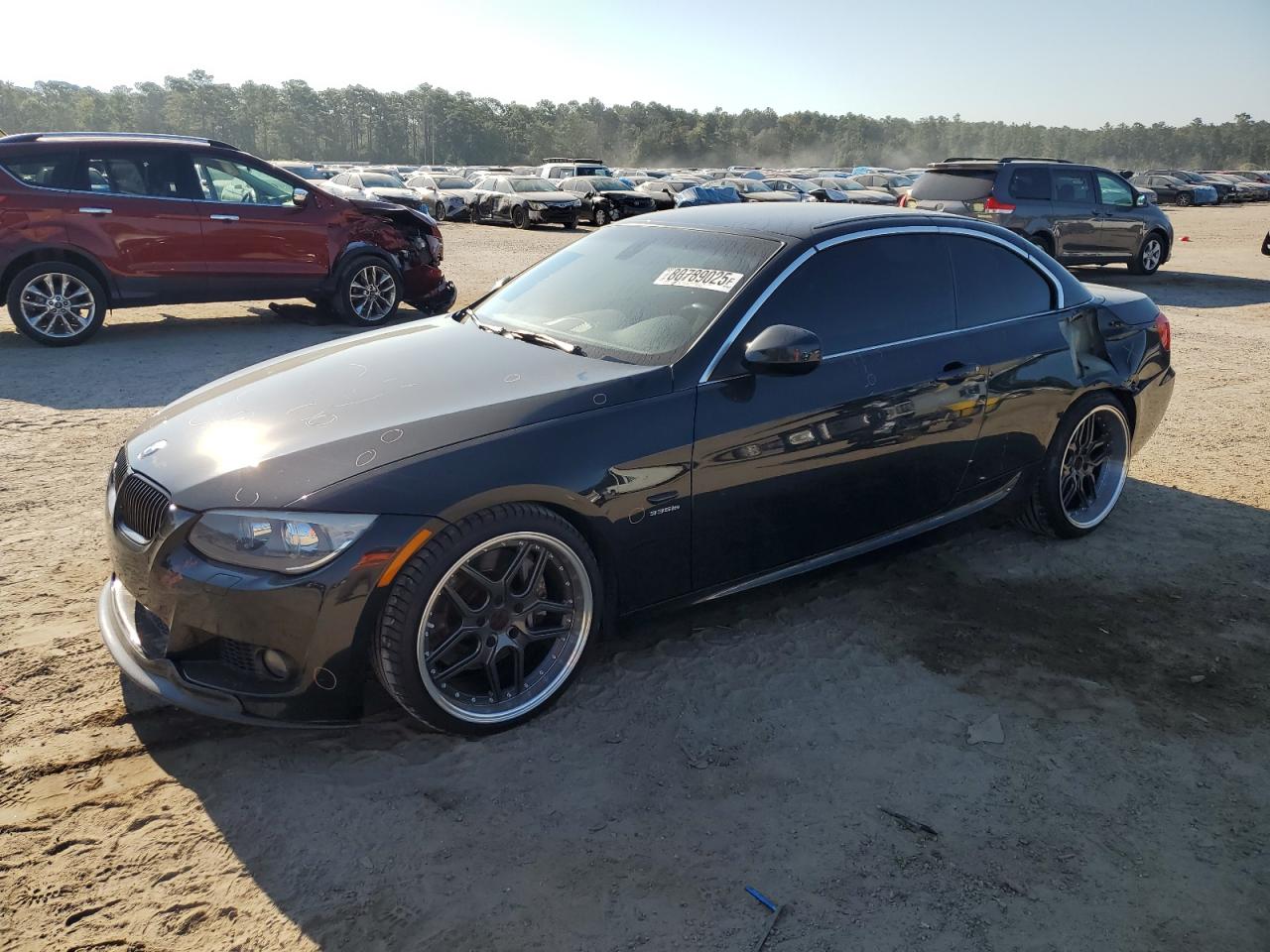 2013 BMW 3 Series 335is, VIN WBADX1C56DJ128640 — Rear end
