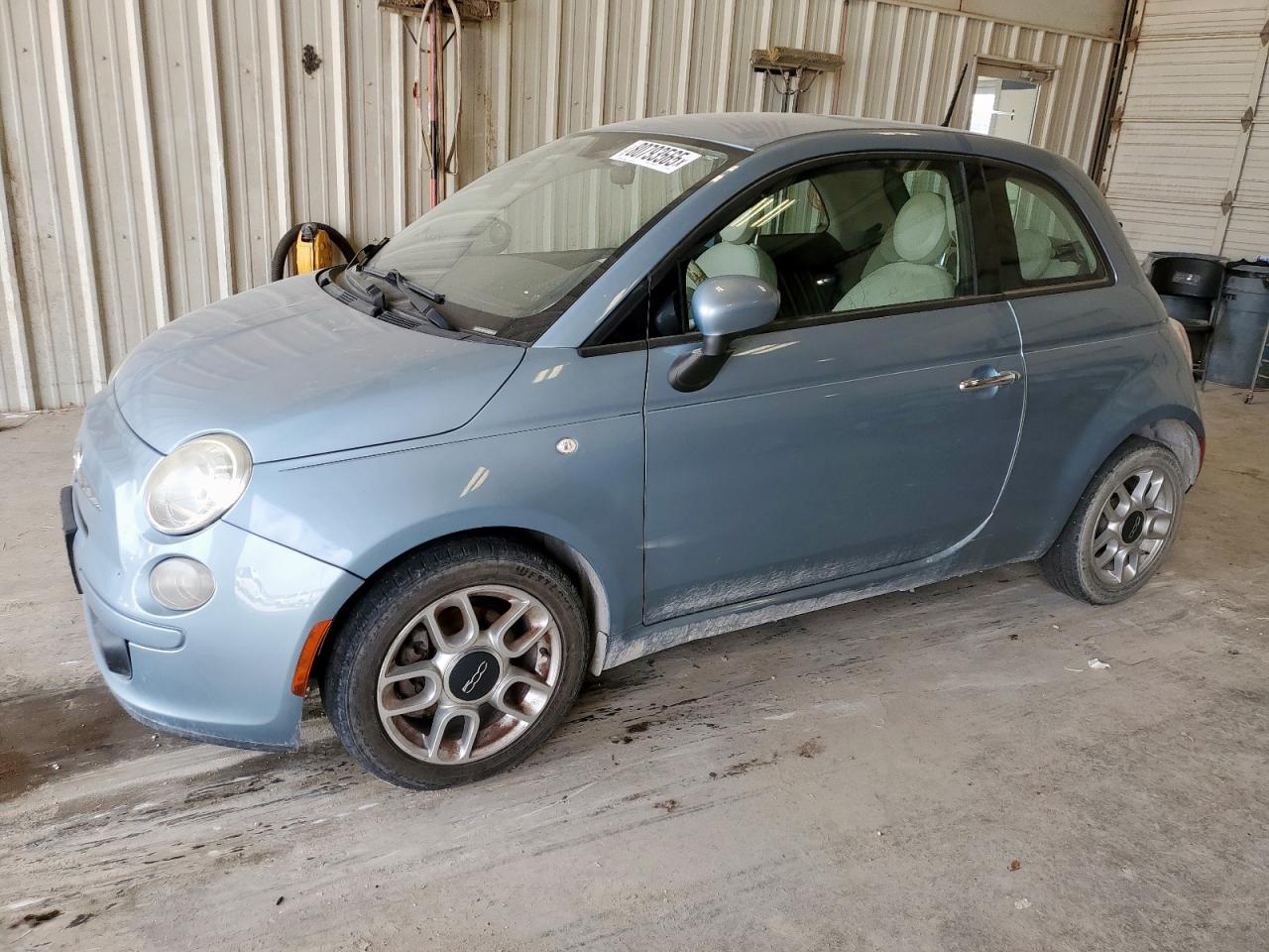 2015 FIAT 500 Pop, VIN 3C3CFFAR7FT528520 — Hail