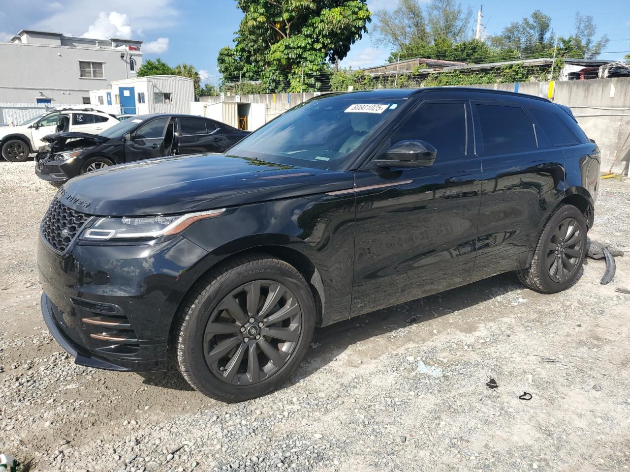 2022 Land Rover Range Rover Velar R-Dynamic S, VIN SALYT2EXXNA340827 — Rear end
