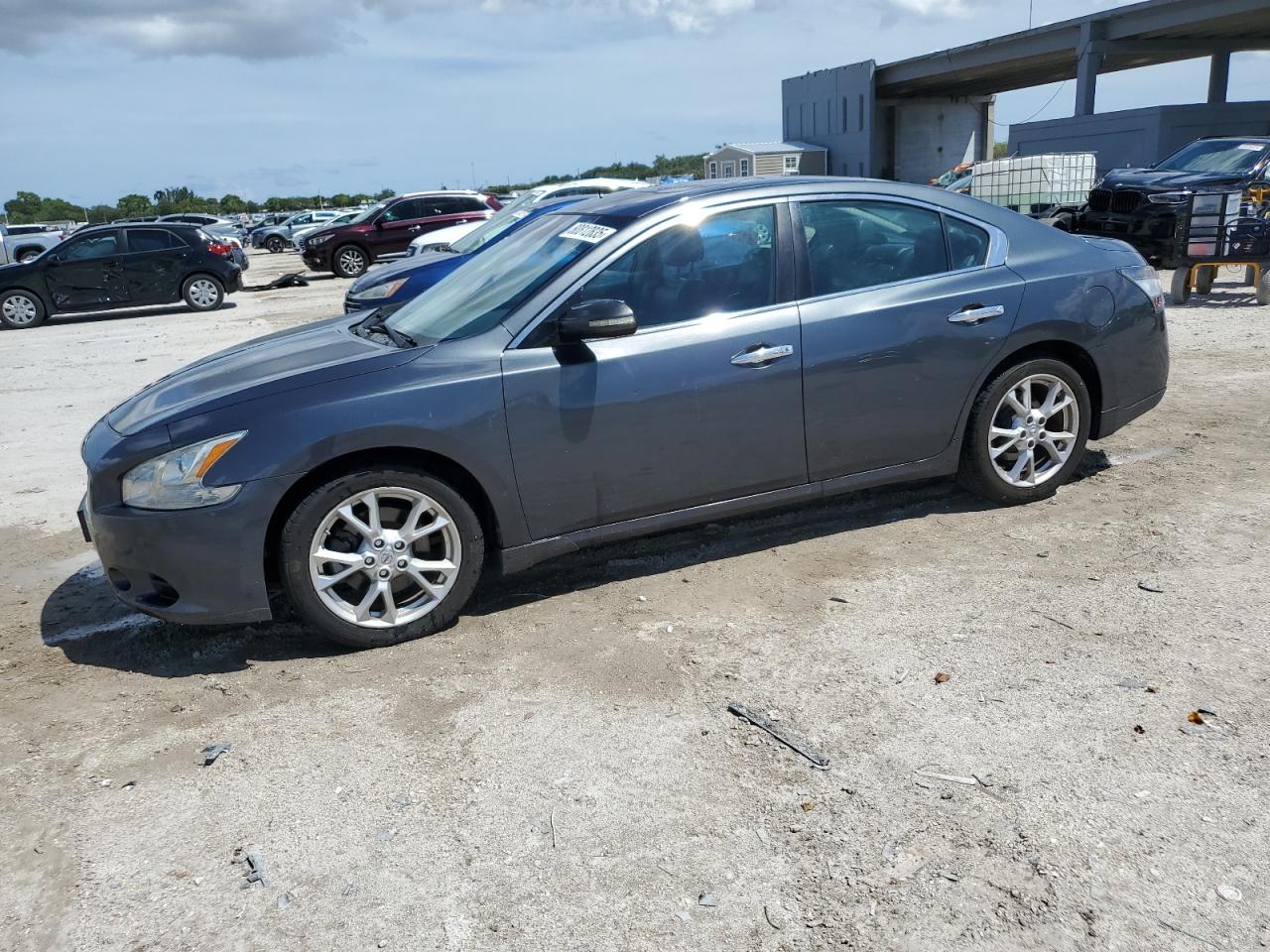 2012 Nissan Maxima SV, VIN 1N4AA5AP0CC855591 — Механическое