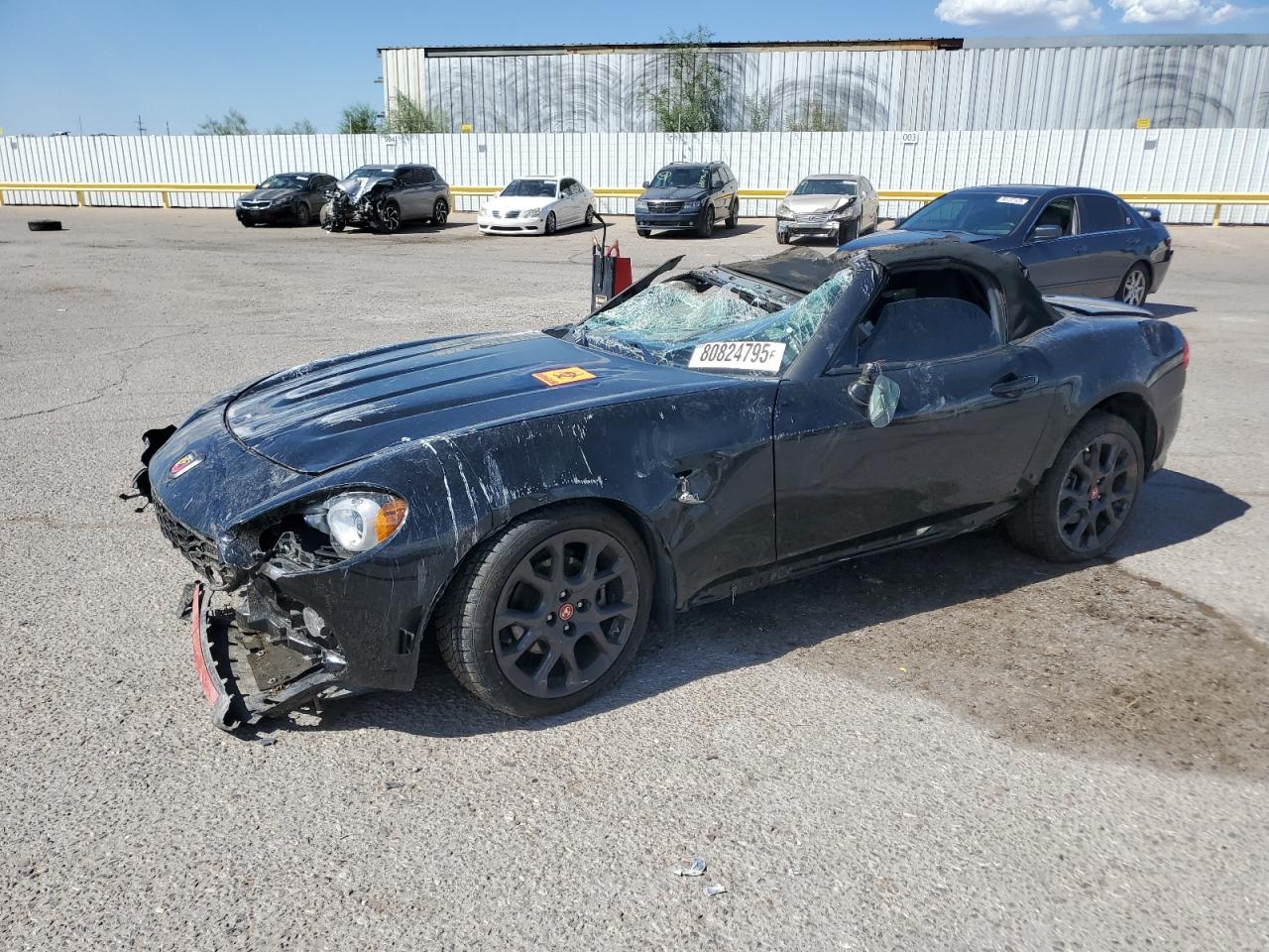 2020 FIAT 124 Spider Abarth, VIN JC1NFAEK8L0145115 — Rollover