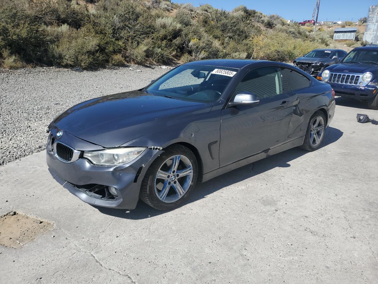 2014 BMW 4 Series 428i, VIN WBA3N7C57EK220596 — Side