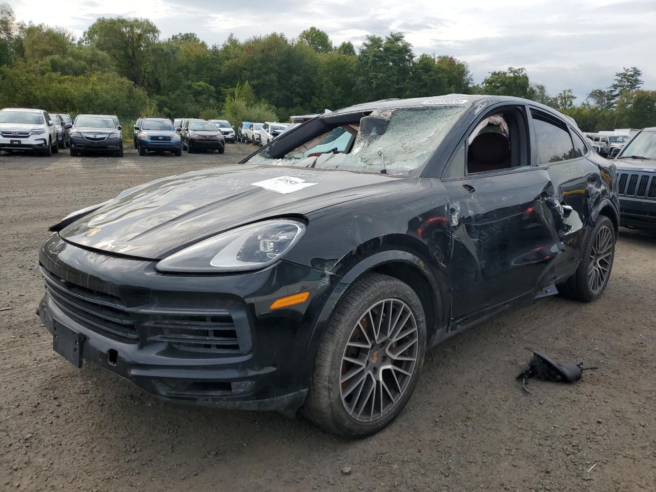2021 Porsche Cayenne, VIN WP1BA2AY1MDA40137 — Rollover