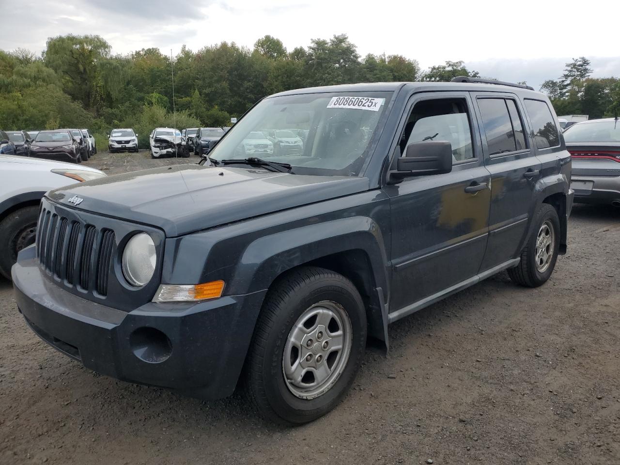 2008 Jeep Patriot Sport, VIN 1J8FT28WX8D721848 — Мелкие вмятины и царапины