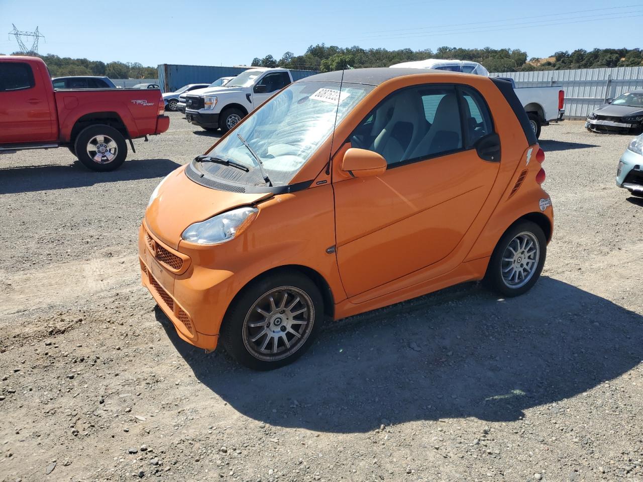 2013 Smart fortwo Passion, VIN WMEEJ9AA2DK673107 — Механическое