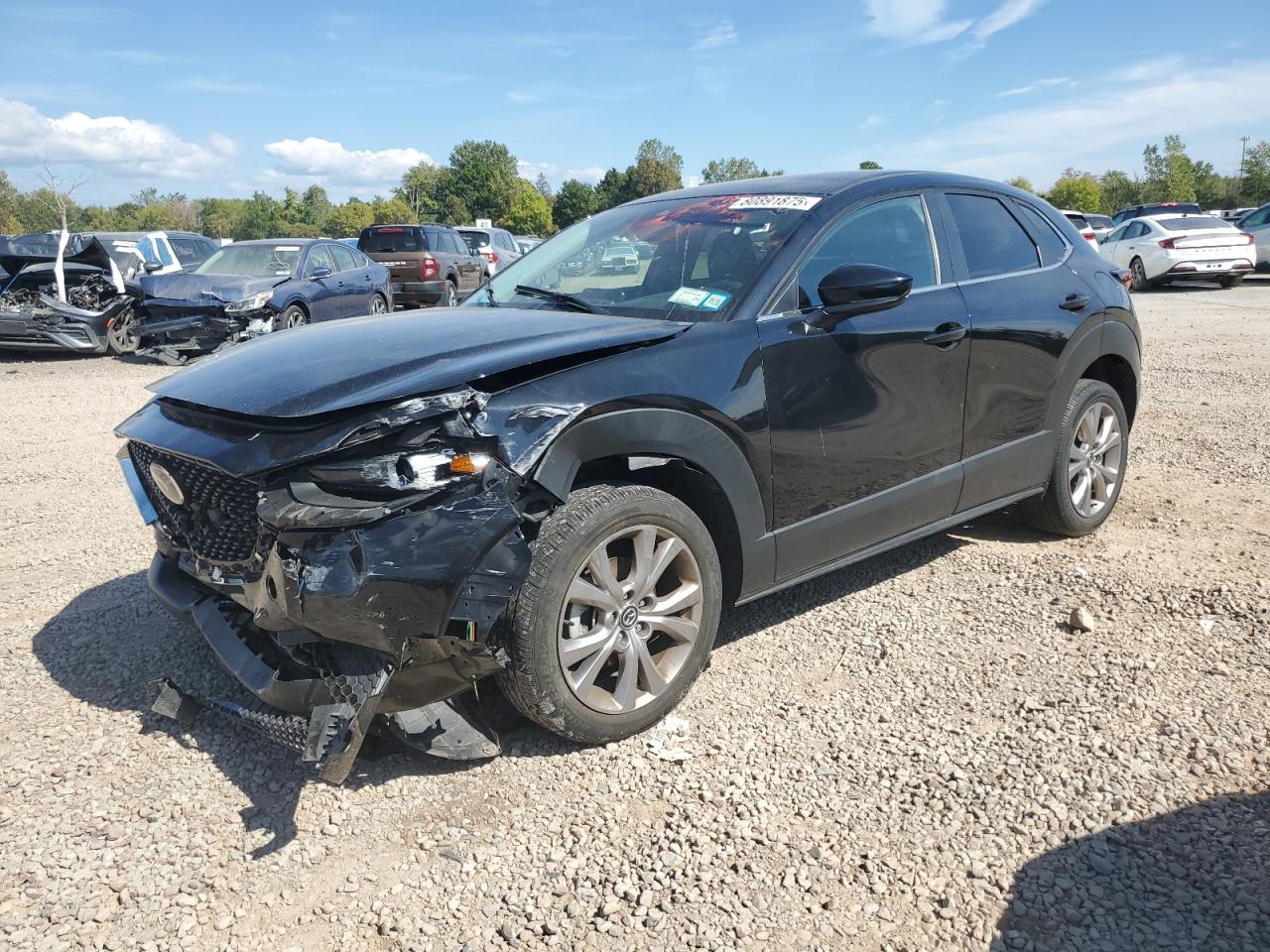 2022 Mazda CX-30 S Select, VIN 3MVDMBBLXNM453036 — Front end