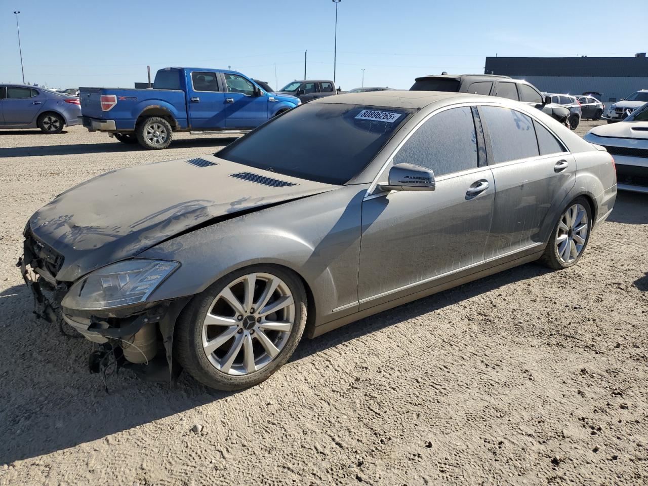 2011 Mercedes-Benz S, VIN WDDNF8EB1BA367439 — Frame damage