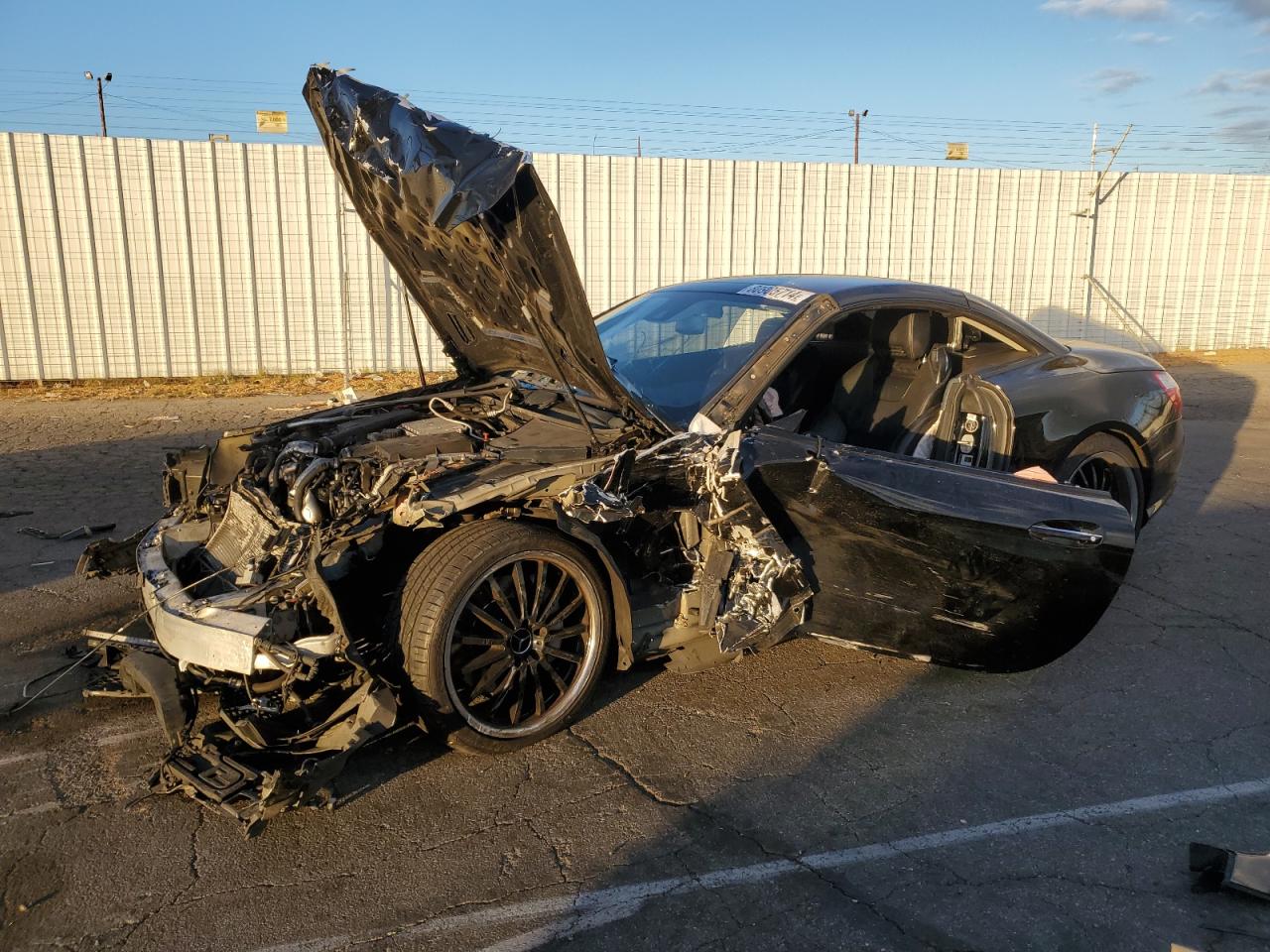 2013 Mercedes-Benz SL 550, VIN WDDJK7DA4DF019590 — Front end