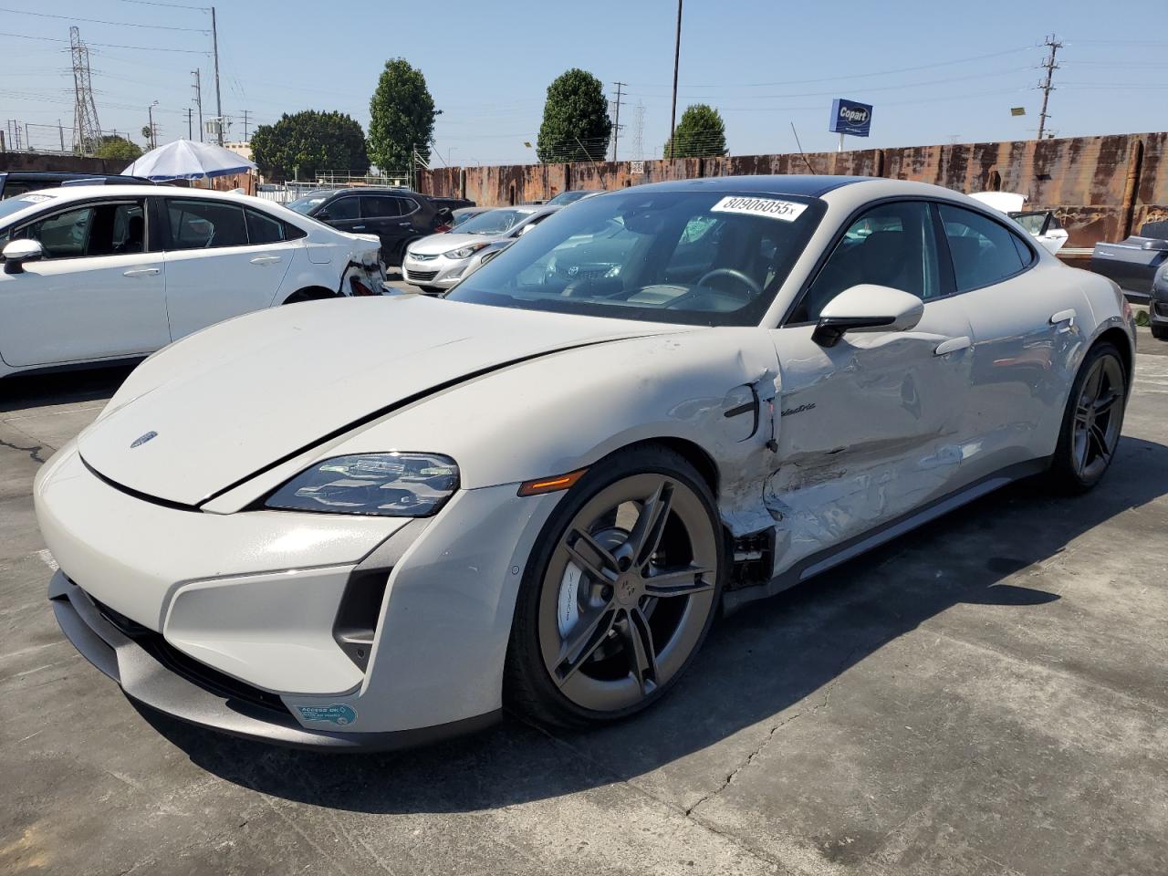 2025 Porsche Taycan Turbo, VIN WP0AC2Y17SSA55222 — All over