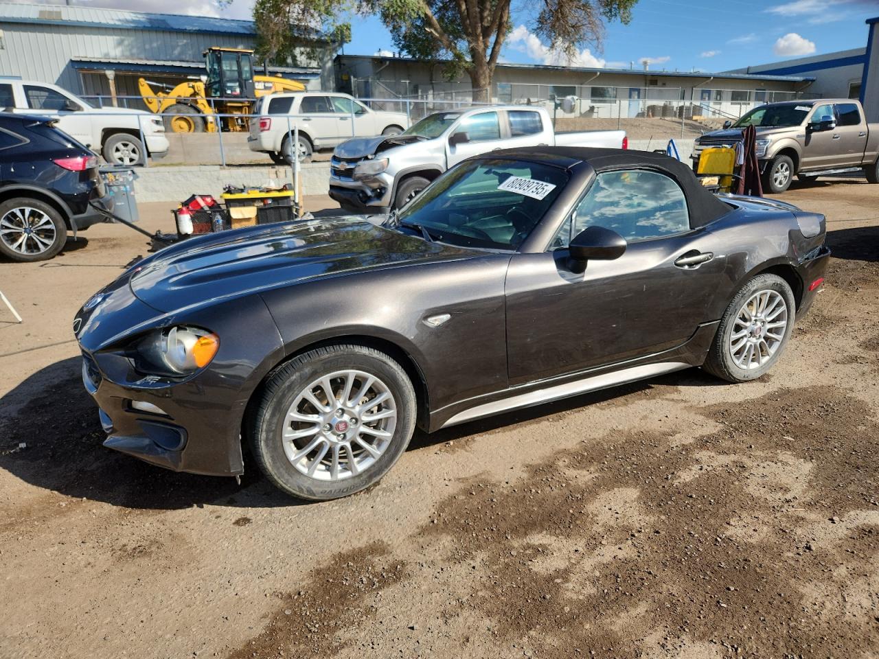 2018 FIAT 124 Spider Abarth, VIN JC1NFAEK0J0134915 — Rear end