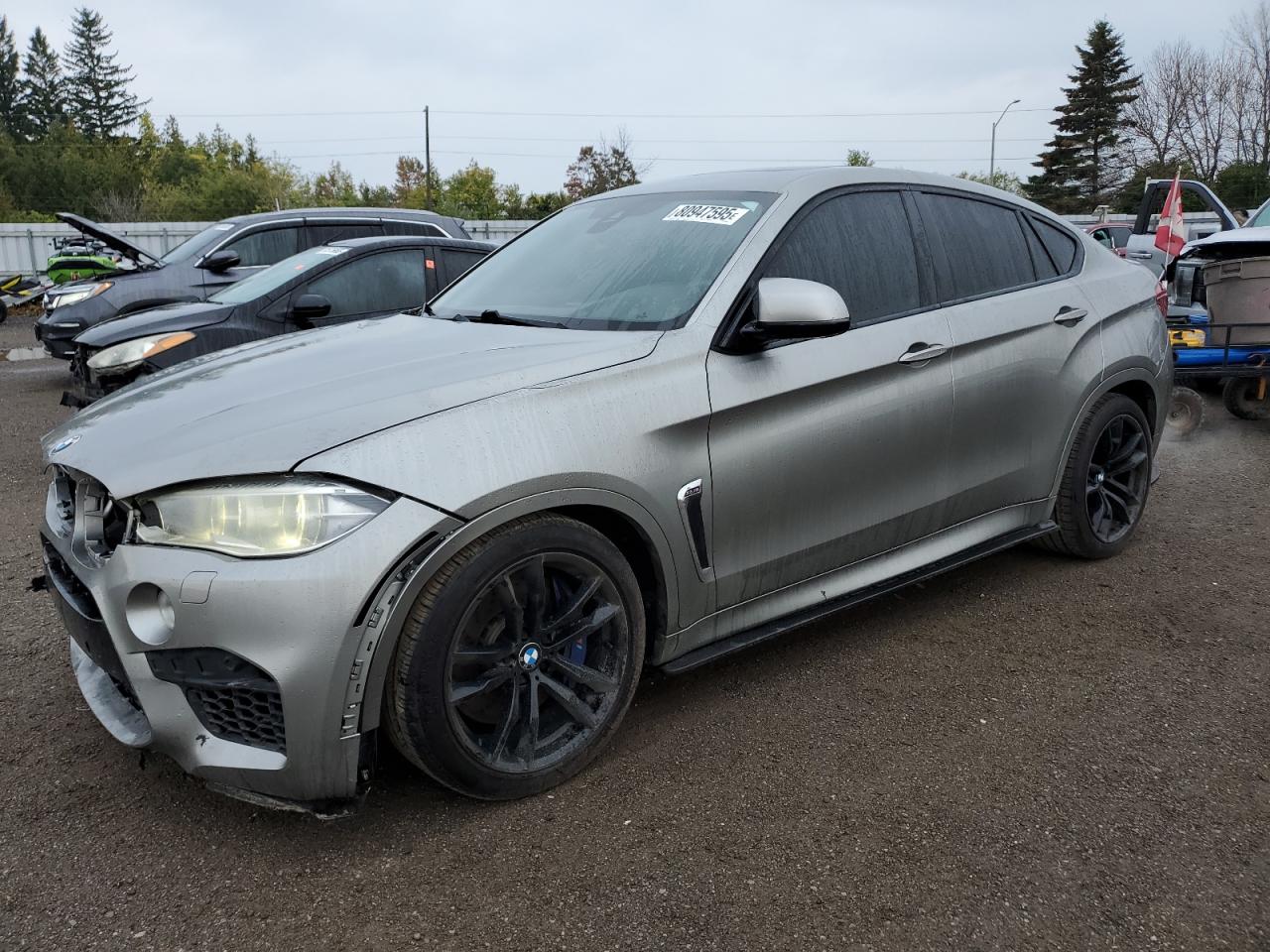 2015 BMW X6 M, VIN 5YMKW8C57F0G93570 — Front end