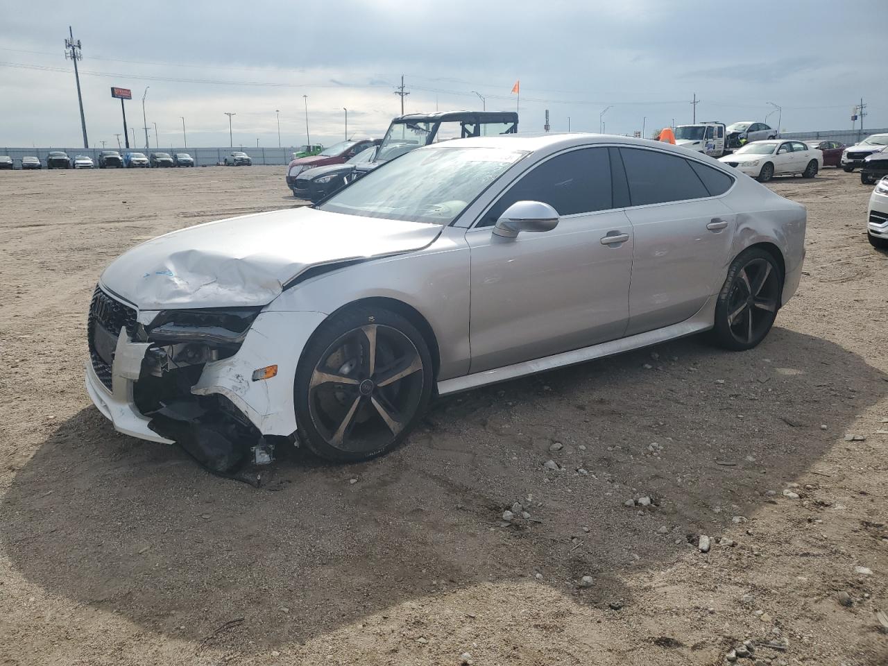 2015 Audi RS 7 Prestige, VIN WUAW2AFC3FN900546 — Фото с аукциона 1 of 4