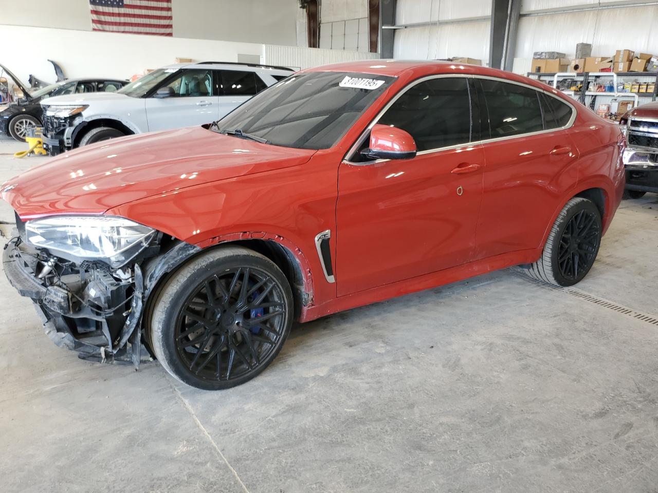 2018 BMW X6 M, VIN 5YMKW8C50J0Y74497 — Front end