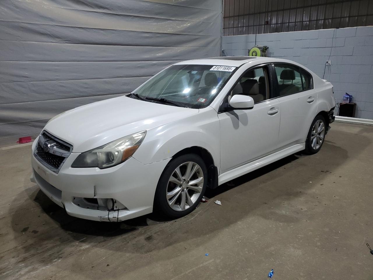 2013 Subaru Legacy Limited, VIN 4S3BMBK6XD3018455 — Partial repair