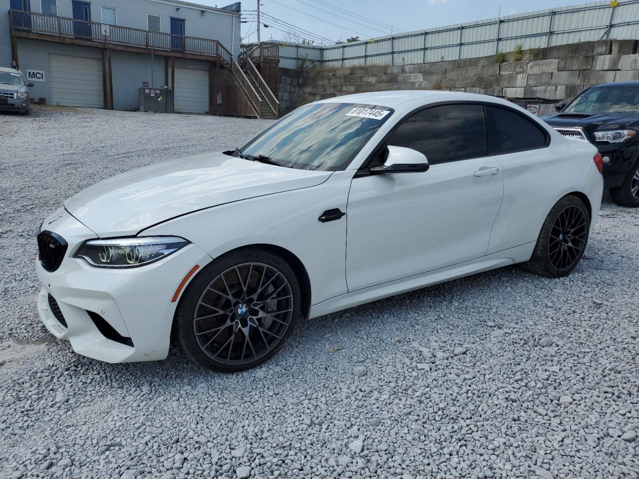 2019 BMW M2 Competition, VIN WBS2U7C55KVB09326 — Перед
