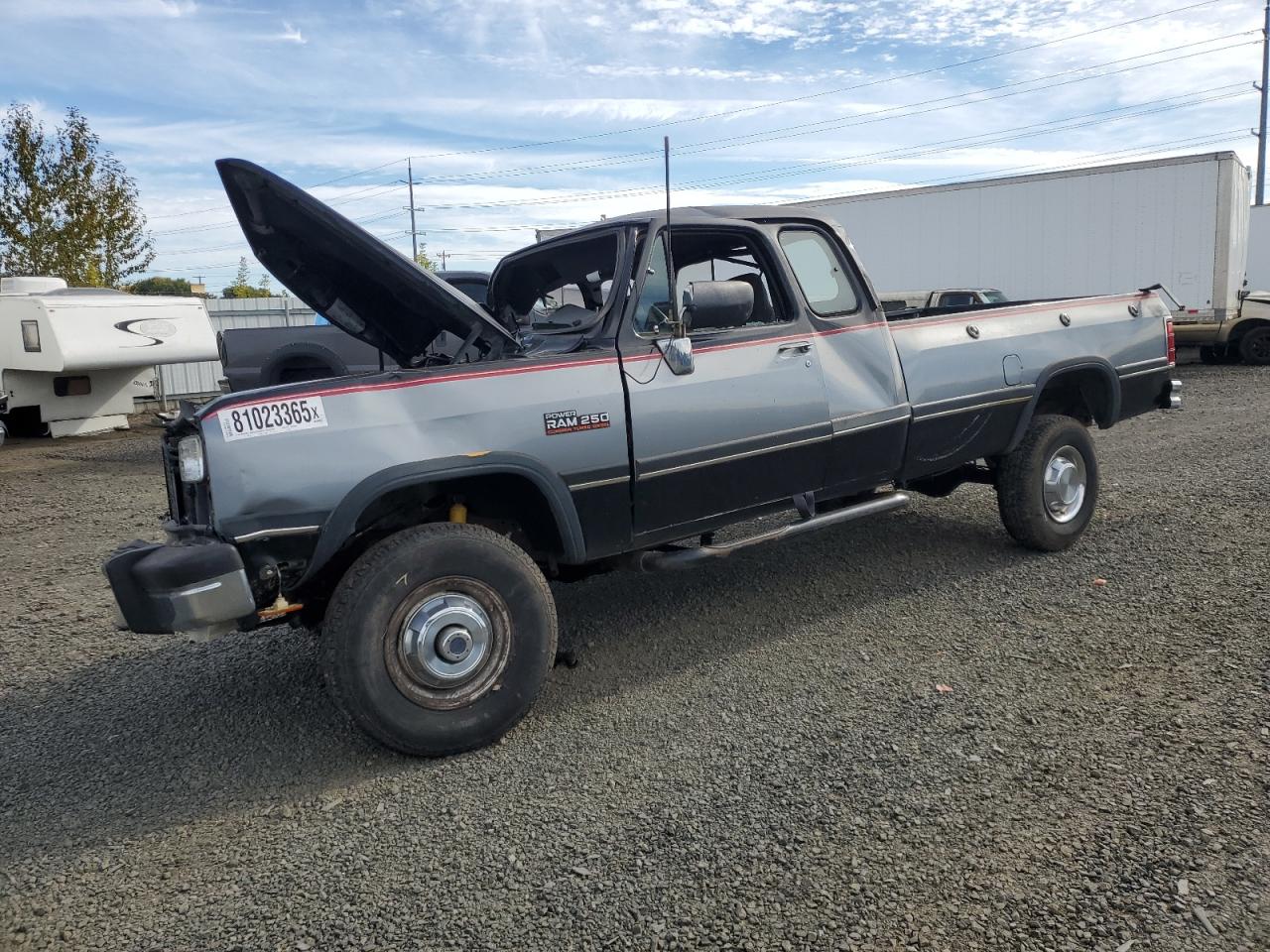 1992 Dodge D/W 250, VIN 3B7KM23C9NM538392 — По всему кузову