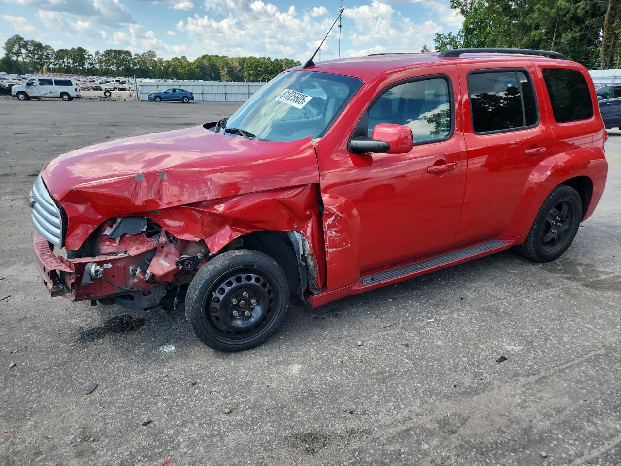 2011 Chevrolet HHR 1LT, VIN 3GNBABFW3BS634239 — Front end